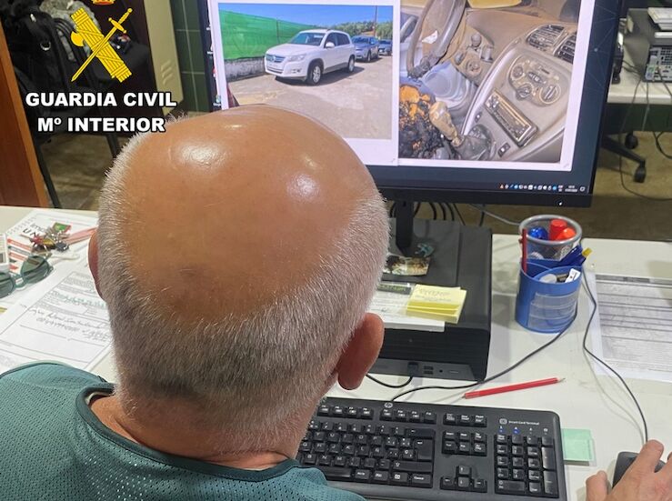 Un detenido por sustraer y daar siete vehculos en la comarca de ZafraRo Bodin