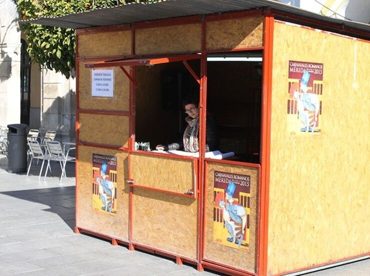 El consistorio emeritense licita contrato de adquisicin de 30 casetas para eventos