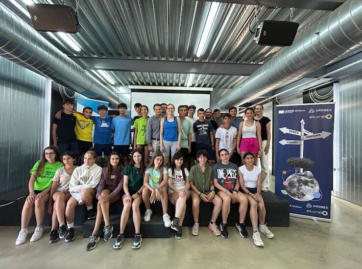 25 jvenes participan en el Cassini Space Camp en Centro de Innovacin Deportiva El Anillo