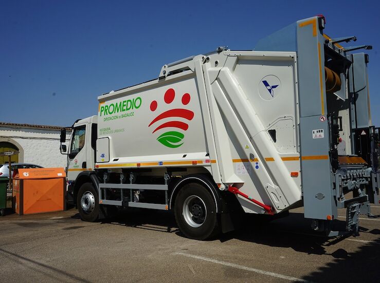 Ocho localidades de las Vegas Altas cuentan con un nuevo camin recolector de residuos