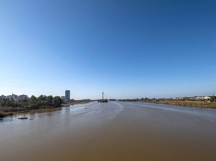 Segundo anlisis determinar presencia de cianobacterias en Guadiana a su paso por Badajoz