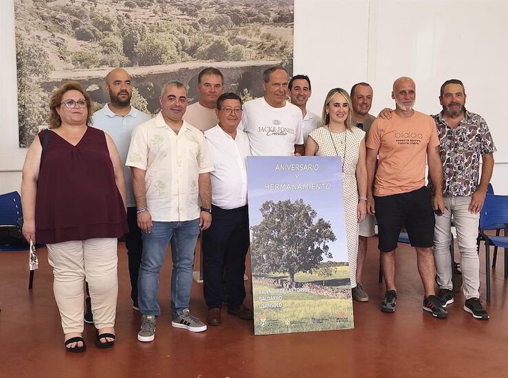 Galdakao visita a Valencia de las Torres para celebrar 27 aniversario de su hermanamiento