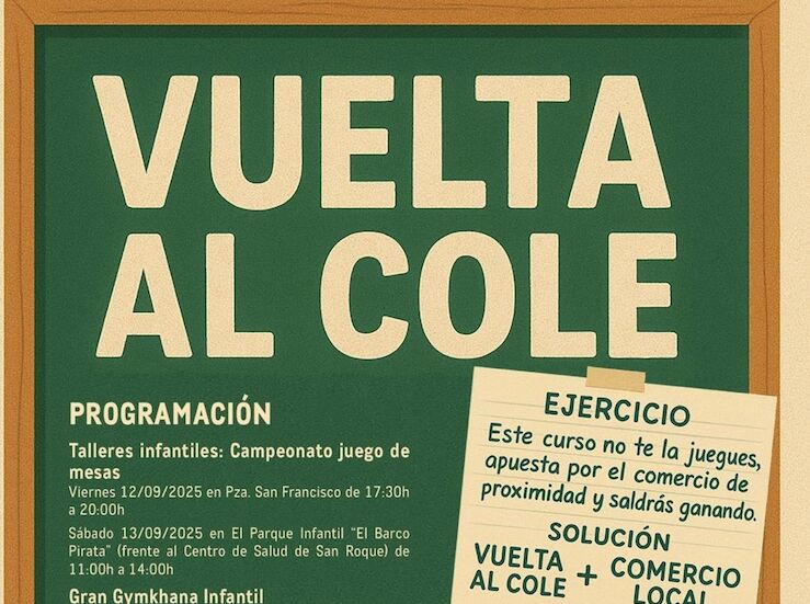 Ayuntamiento Badajoz organiza acciones en centros comerciales abiertos por Vuelta al cole
