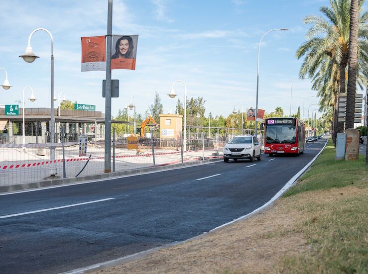 Abiertos a la circulacin los dos carriles de la avenida Jos Fernndez Lpez de Mrida