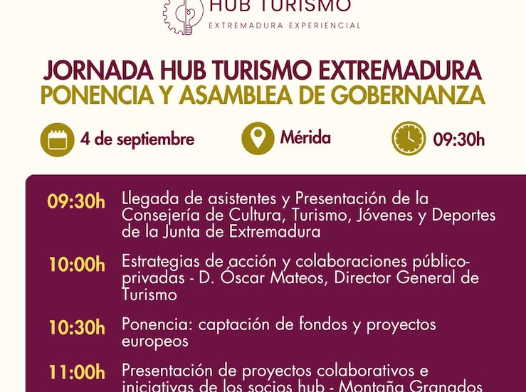 Encuentro en Mrida del Hub Turismo Extremadura para impulsar la cooperacin y el turismo