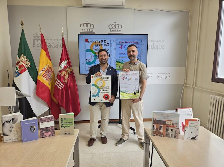 Mara Dueas o Carolina Yuste participarn en el Club de Lectura Viva de Badajoz