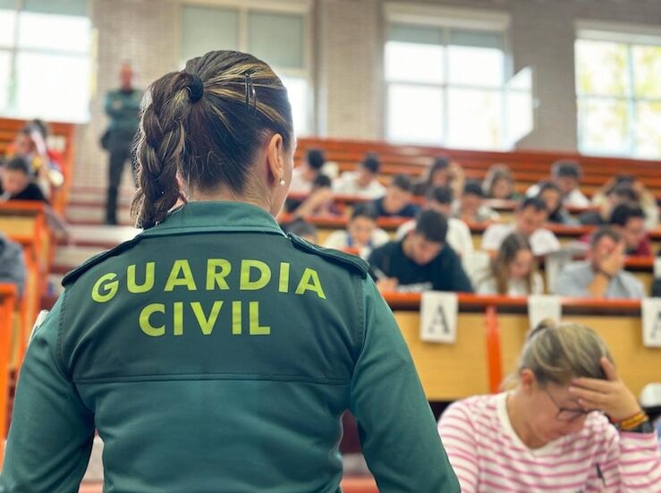 Cceres y Mrida sedes de oposiciones Guardia Civil con casi 28000 aspirantes en Espaa