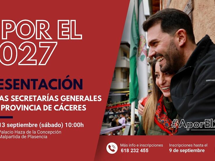 PSOE provincial Cceres organiza acto con agrupaciones para proyecto con miras 2027