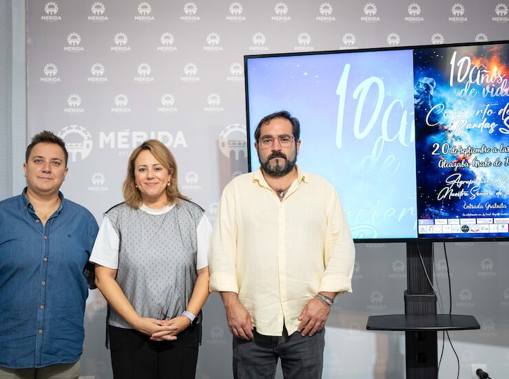 Agrupacin Musical Ntra Seora de la Paz de Mrida celebra sus 10 aos con un concierto