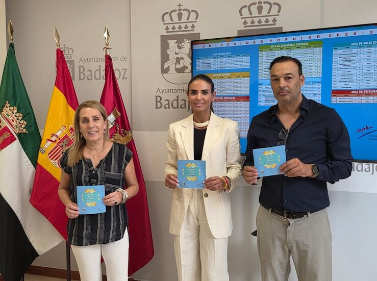 La Universidad Popular de Badajoz ofrece este ao 1200 plazas en un total de 77 cursos 