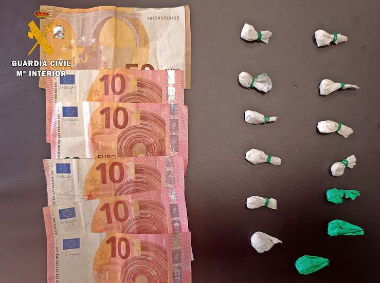 Detenido un vecino de Alange por vender cocana durante las fiestas patronales