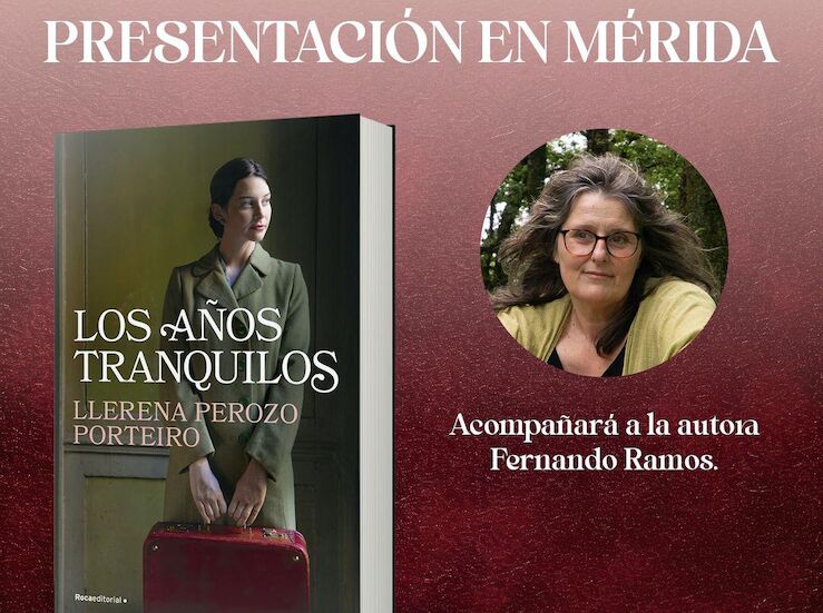 Presentacin de la novela Los aos tranquilos de Llerena Perozo Porteiro en Mrida