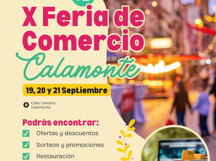 Calamonte celebra este fin de semana su X Feria del Comercio