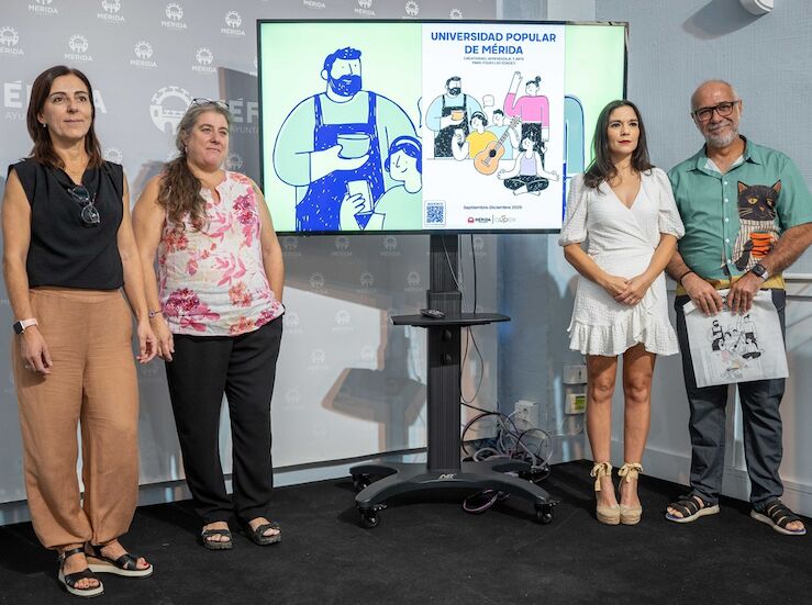 Ayuntamiento de Mrida y AUPEX ofrecen 21 talleres hasta diciembre