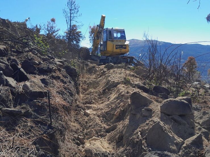CHT inicia en vila restauracin hidrolgicoforestal en zonas afectadas por incendios