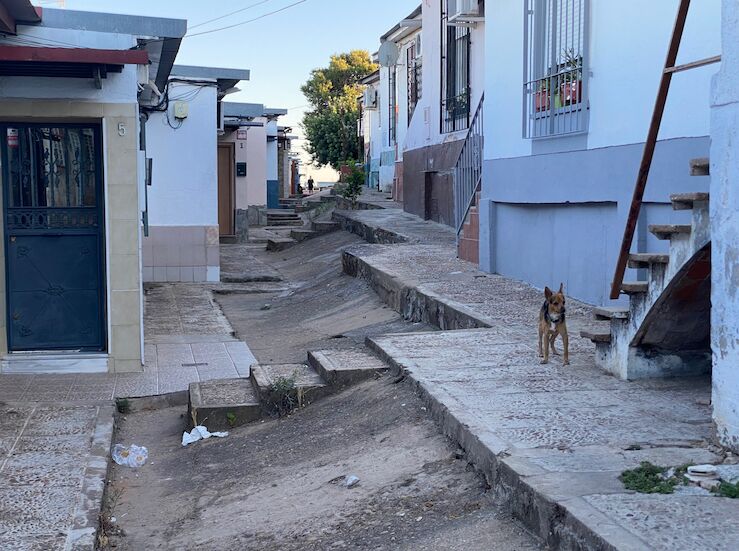 PSOEBadajoz plantea una intervencin integral en accesibilidad en Santa Engracia Las 800 