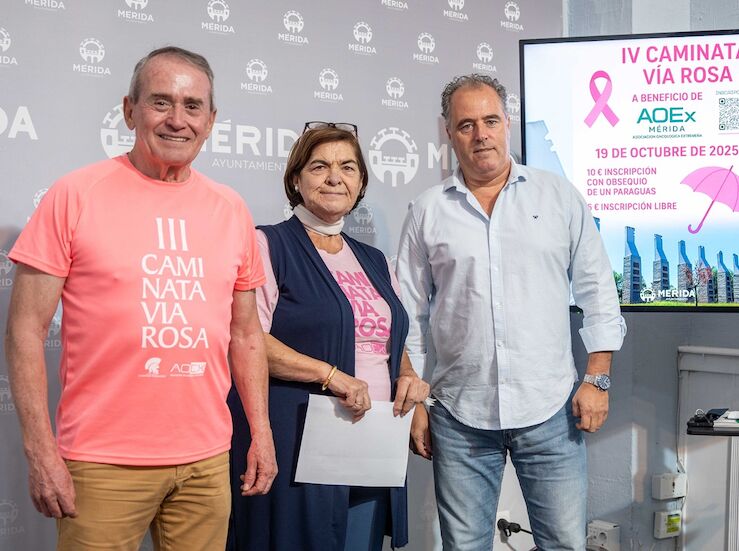 La IV Caminata Va Rosa recorrer Mrida el 19 de octubre a favor de la AOEx