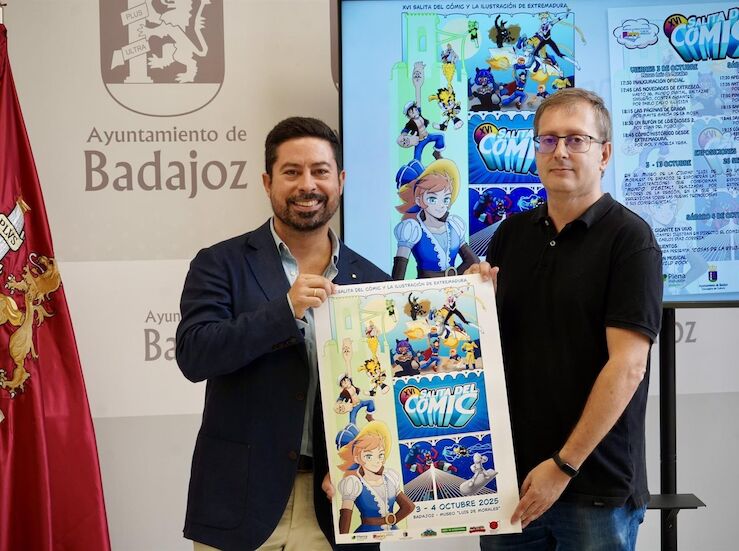 En Badajoz La Salita del Cmic se celebrar con conferencias o un cmic gigante en vivo