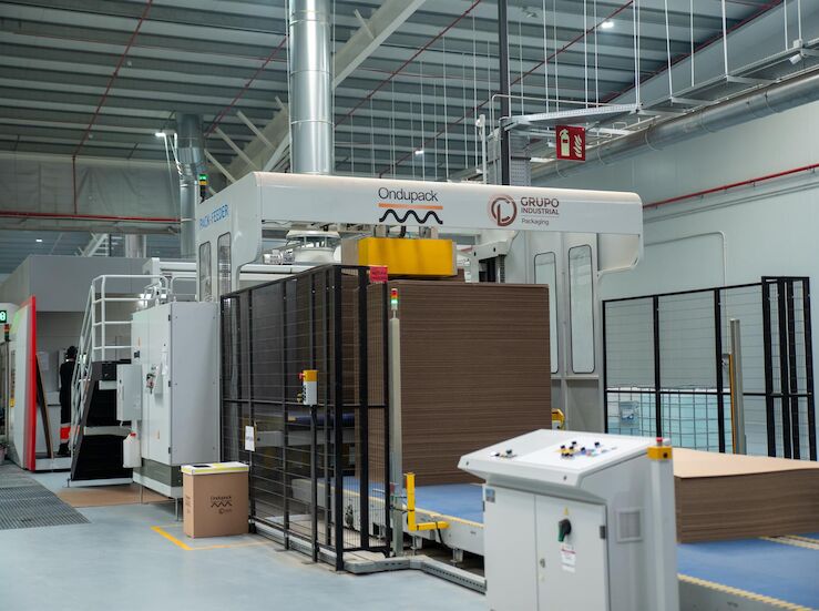 Ondupack prev casi duplicar produccin de embalajes de cartn en su planta de Navalmoral