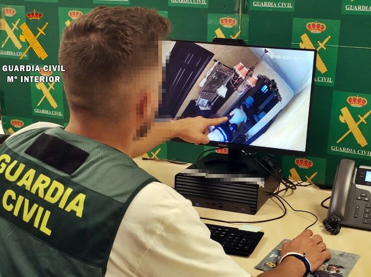 La Guardia Civil desarticula un grupo delictivo dedicado a robos en viviendas habitadas