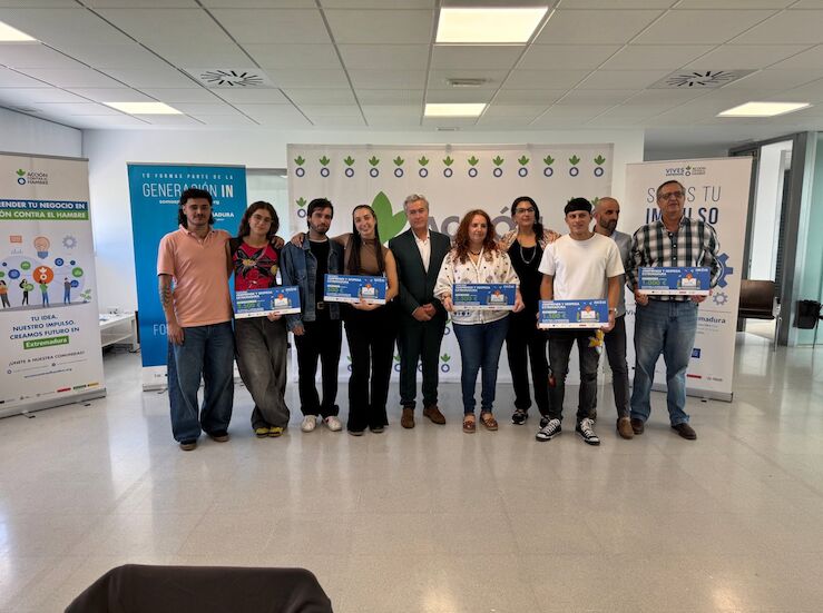 Proyectos ganadores de Emprende y Despega Extremadura 2025 se reparten ms de 7000 euros