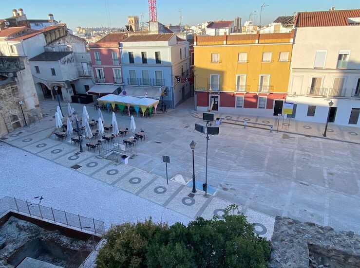 PSOE Badajoz pregunta al gobierno local por el mosaico previsto en la Plaza de San Jos