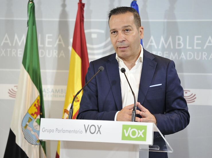 Vox augura un autntico desastre Extremadura no acaba de remontar con polticas PP