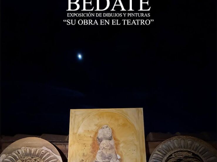 Miguel ngel Bedate expone pinturas y dibujos a pastel en el Teatro Romano de Mrida