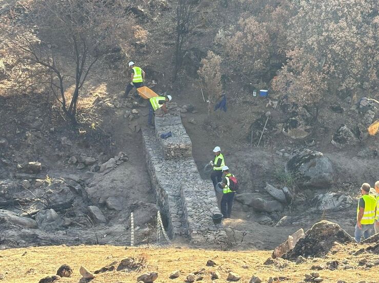 Siguen obras para garantizar suministro y calidad agua en municipios afectados por fuego