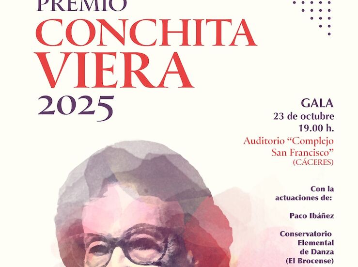 La Diputacin de Cceres celebra este jueves la 2 edicin de los Premios Conchita Viera