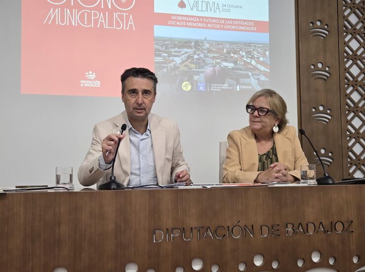 Jornadas Otoo Municipalista de la Diputacin de Badajoz en Valdivia Mrida y Badajoz