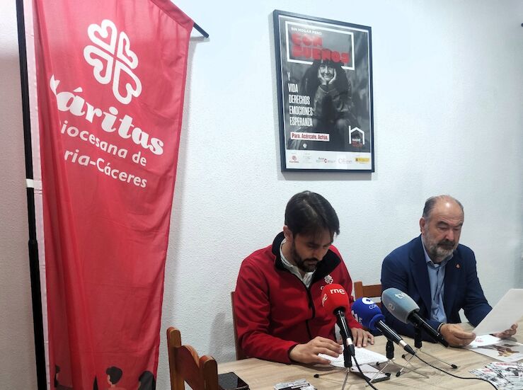 149 personas sin hogar son atendidas en lo que va de ao en recursos Critas en Cceres