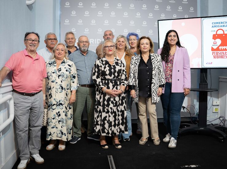 Mrida impulsa la campaa Comercio Amigable para las Personas Mayores