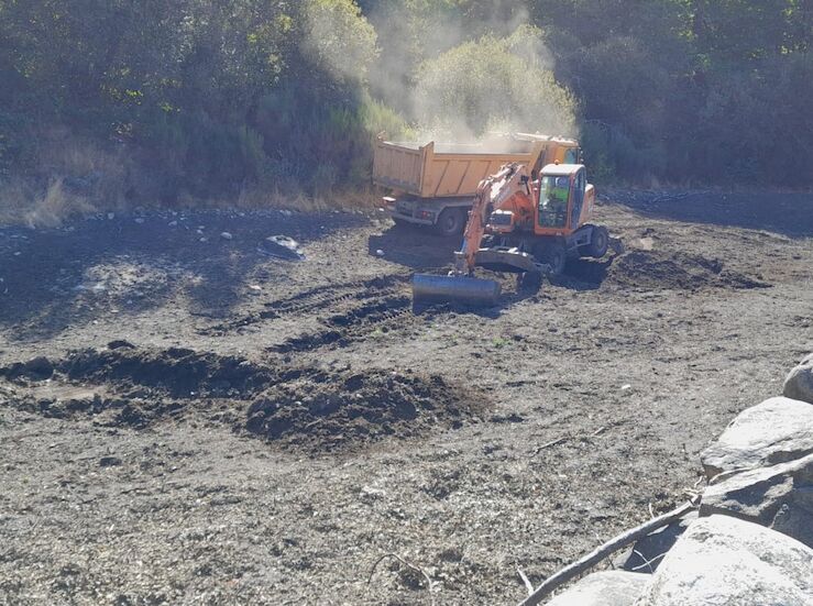 La CHT trabaja en restaurar las zonas daadas por los incendios en Cceres