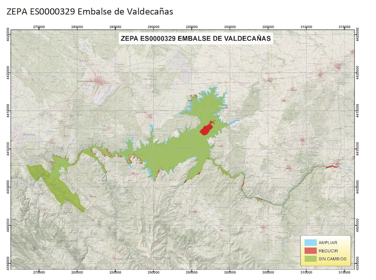 Ecologistas acusa a la Junta de cambiar nombre objeto y mapas de Red Natura