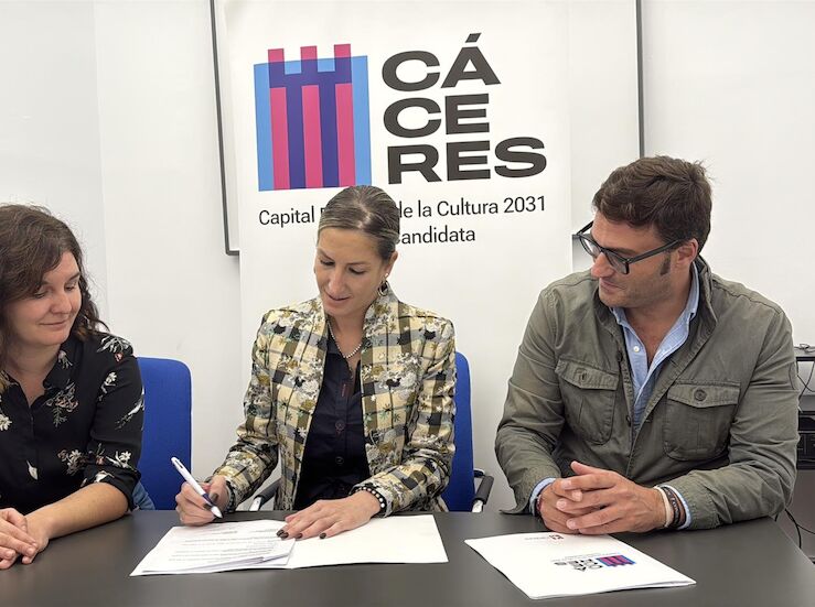 Cceres 2031 trabaja con ONCE para impulsar inclusin de la candidatura de la capitalidad