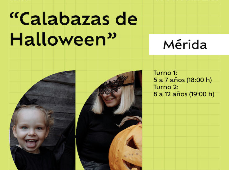Fundacin CB programa en Mrida un taller infantil sobre Calabazas de Halloween 