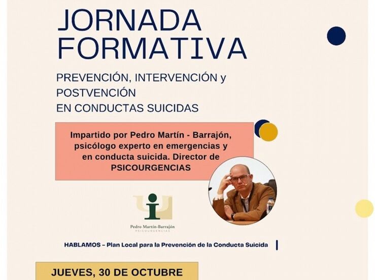 I Jornadas Formativas sobre Prevencin e Intervencin en Conductas Suicidas en Badajoz