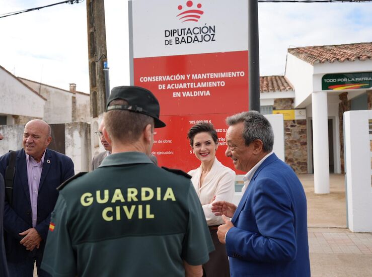 Diputacin y Guardia Civil refuerzan su colaboracin para mejorar cuarteles provinciales