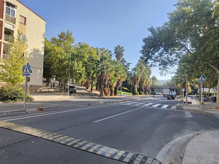 Piden una remodelacin integral de Avda Hispanidad de Cceres para mejorar seguridad vial