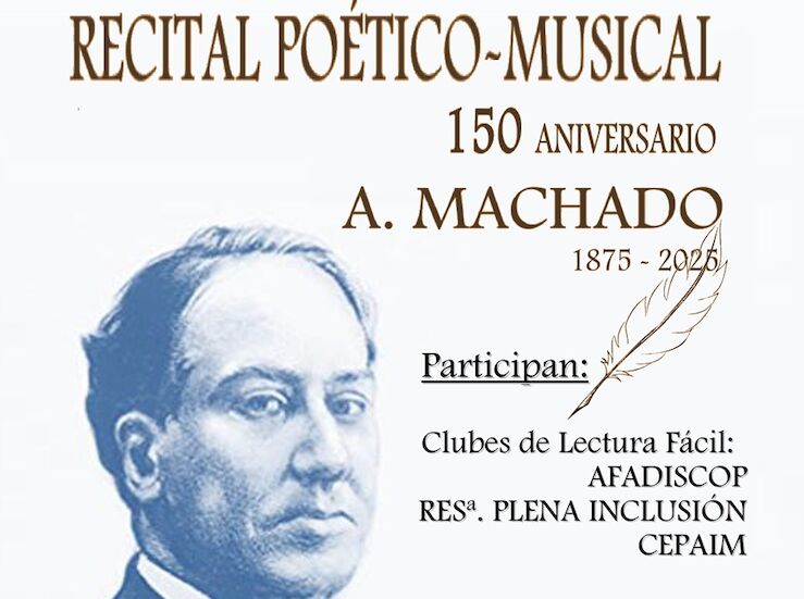 Un recital literario en Mrida celebra 150 aniversario del nacimiento de Antonio Machado