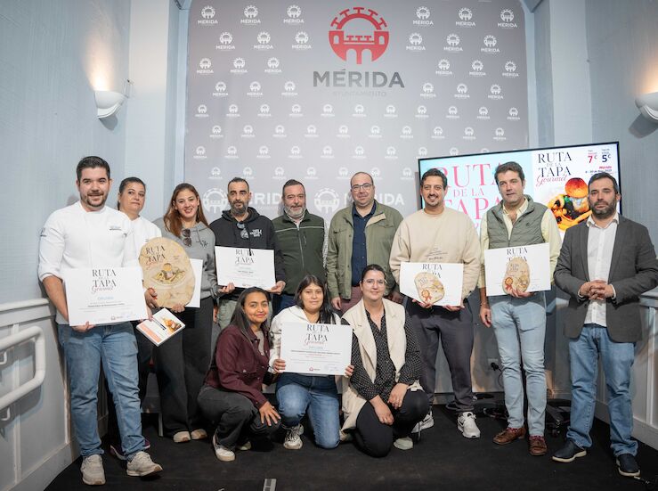 Mrida acoger una nueva edicin de la Ruta de la Tapa Gourmet del 6 al 30 de noviembre 