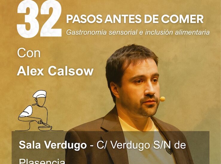 Cceres 2031 lleva a Plasencia formacin sobre gastronoma sensorial con Alexander Calsow
