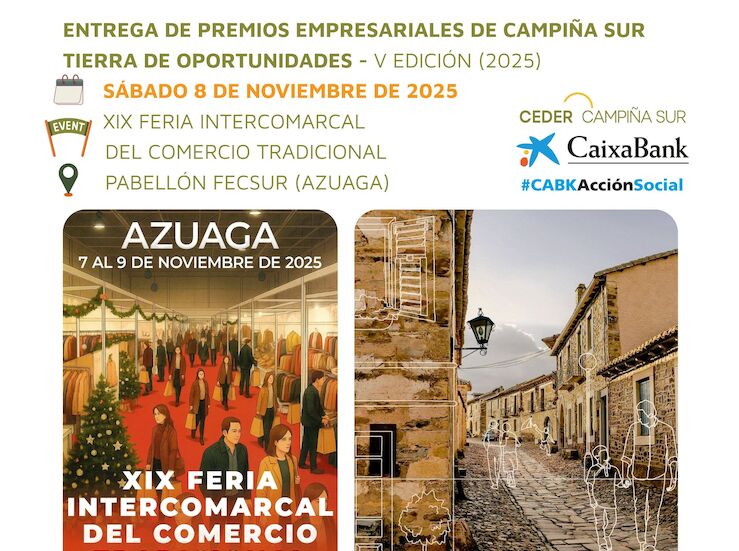 Los premios Tierra de Oportunidades de Azuaga reparten 4000 euros entre empresas locales 