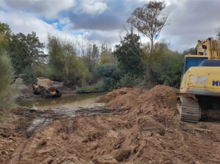 La CHG realiza trabajos de restauracin ambiental del tramo bajo del ro Gvora
