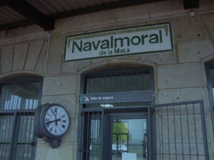 La estacin de tren de Navalmoral se traslada provisionalmente al otro lado de las vas