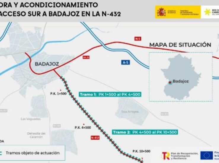 La N432 se corta entre los kilmetros 26 y 46 por obras hasta mediados de 2026