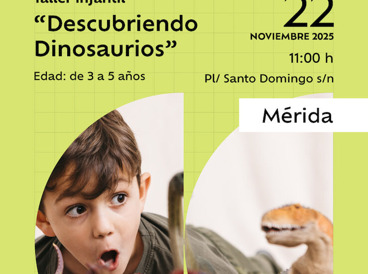 Fundacin CB organiza en Mrida el taller infantil Descubriendo Dinosaurios