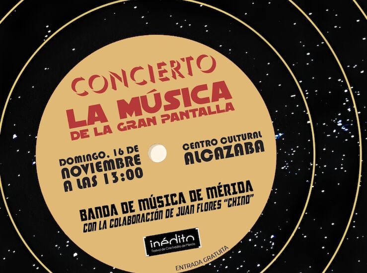 El Chino y Banda de Msica de Mrida le ponen banda sonora al XX Festival Cine Indito