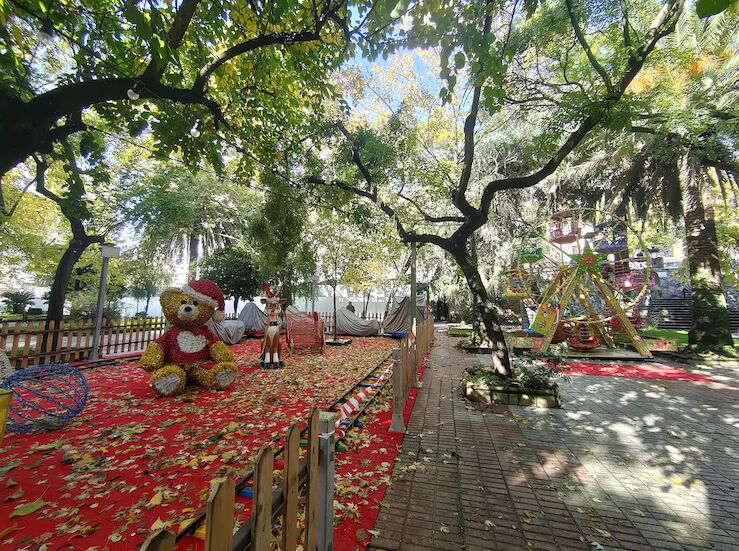 El parque de Gloria Fuertes de Cceres contar con atracciones navideas infantiles